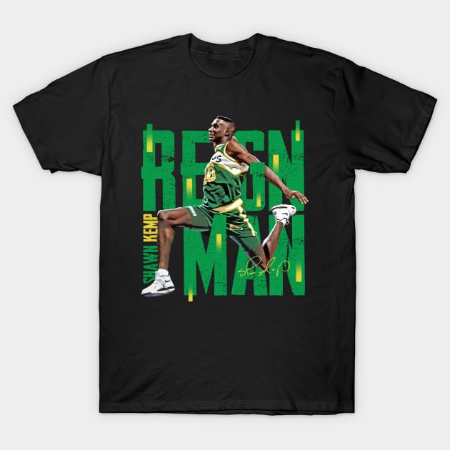 Shawn Kemp T-Shirt by Juantamad